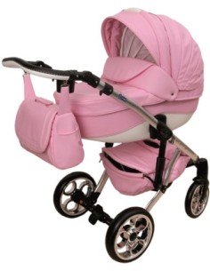 Nataly Polipiel Blanco Rosa 40S